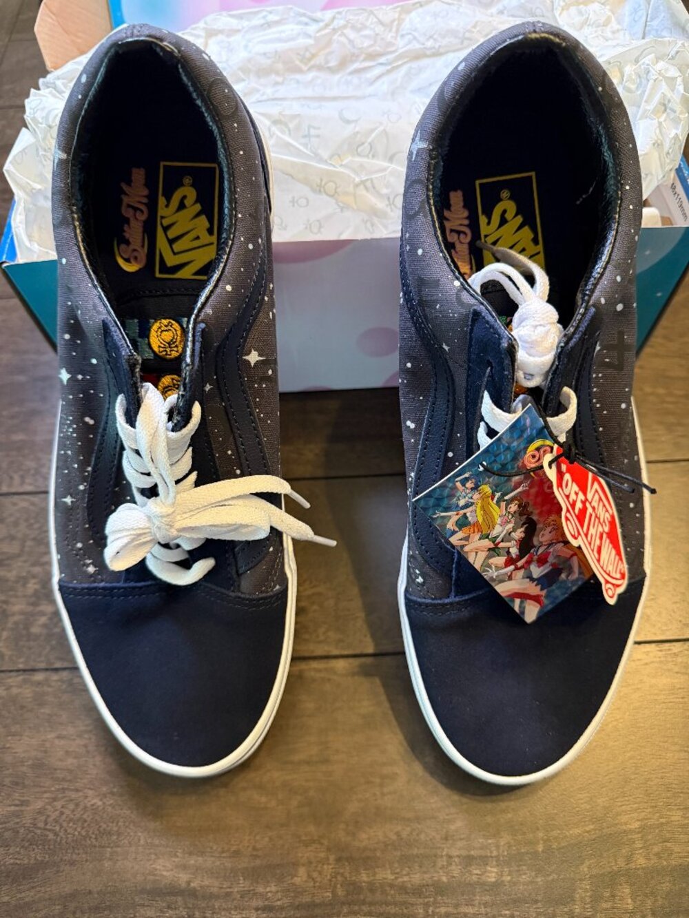 Vans x Sailor Moon Old Skool VN0A7Q2JJDU Men 10.5 Women 12 NWT 2022 In Orig Box